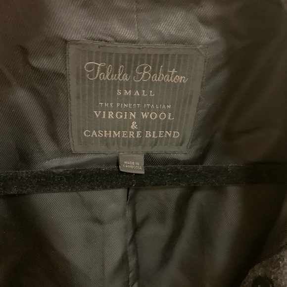 Aritzia | Talula Babaton Wool Cashmere Peacoat - Picture 9 of 13